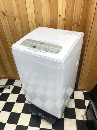 アイリスオーヤマ　全自動洗濯機　IAW-T502E 2020年製　5.0kg　単身様　生活家電