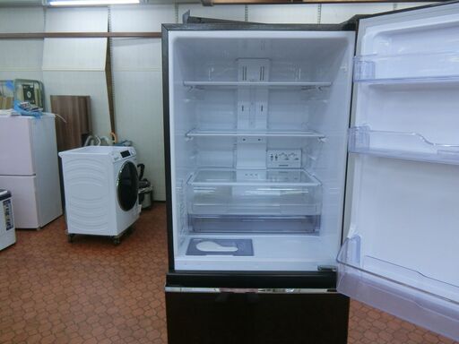 ID196858 3ドア冷蔵庫 330L 三菱 2018年製 MR-CX33C-BR