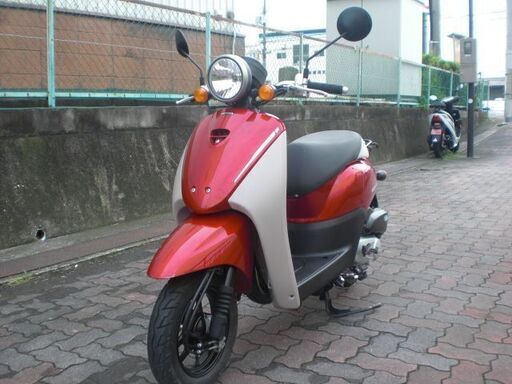 AF67 トゥデイF キャンディレッド Fi 低走行1705キロ 最終型