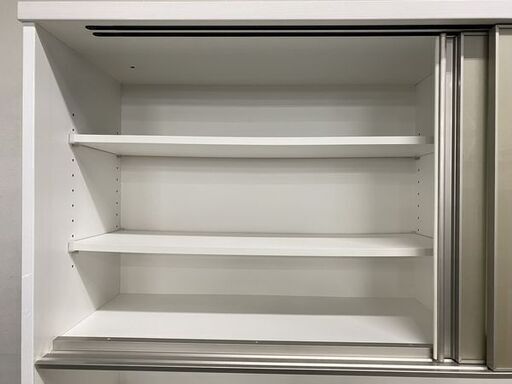 NITORI/ニトリ キッチンボード リガーレ 幅160 ハイグロスホワイト