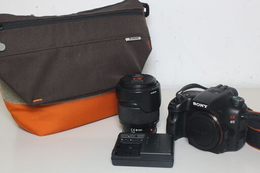 【ジャンク品】SONY/α65/レンズ付き/デジタル一眼レフ ④