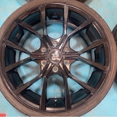 AKUT ゼロブレイク フォース 20インチ 8.5j +40 6H PCD139.7 NITTO 225 