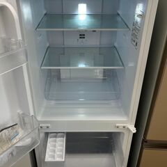 6ヶ月保証付き！！　冷蔵庫　シャープ　SJ-D15G-W　2021　幅(W)495mm × 奥行(D)598mm ×  高さ(H)1203mm