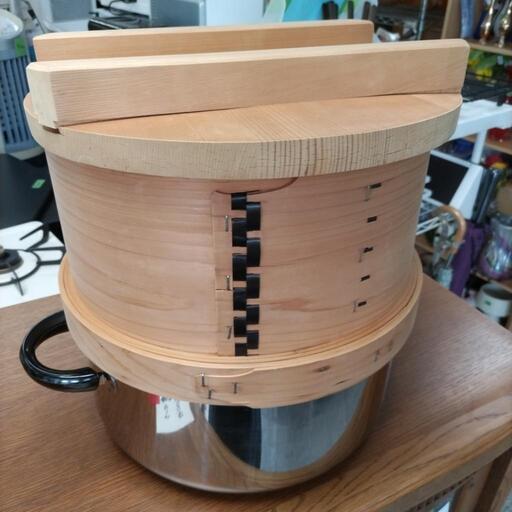 ★ 和せいろ鍋付きセット 蒸し料理 せいろ 鍋付 鍋 蒸し おこわ ステンレス鍋 調理器具 国産 日本製