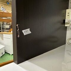 ドリーム川西店御来店限定】 松田家具 2枚扉オープンボード ダーク 