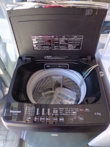Hisemse　２０２０年　５．５K洗濯機