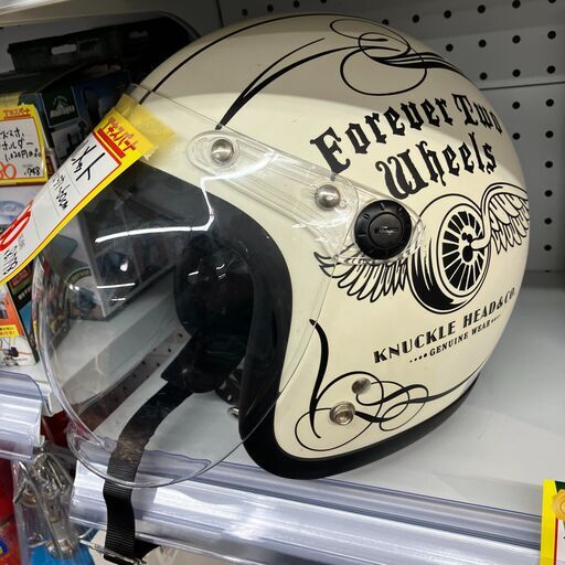 ジェットヘルメット　RIDEZ　57～60cm　バイク用品(B7-87)