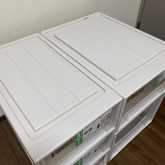 美品 フィッツ クローゼット 収納ケース 5セット 