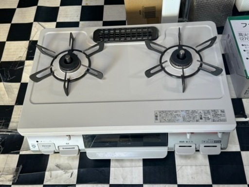 【リサイクルサービス八光】2020年製　リンナイ ガステーブル  片面焼グリル プッシュ点火 右強火力 都市ガス用  KG67BER