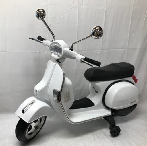 737 ベスパ 子ども用バイク 電動式バイク PX150 インテリアにも最適！