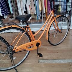 ☆ジモティ割あり☆ 自転車 28インチ 赤 クリーニング済み MT608