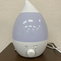 アロマ対応　超音波式しずく型加湿器　