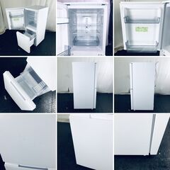 ID:re10975 シャープ SHARP 冷蔵庫 一人暮らし 中古 2022年製 2ドア 152L ホワイト ファン式 両方開き SJ-D15J-W  【リユース品：状態B】【送料無料】【設置費用無料】