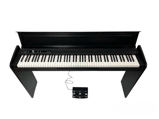 新品同様 定価60,000円 コルグ 電子ピアノ LP-180 88鍵 2022年製 ブラック イス付き KORG