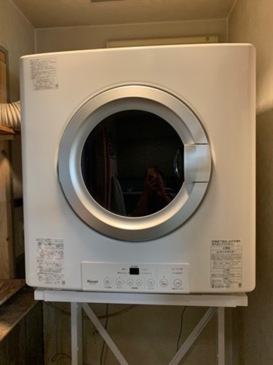 リンナイ　ガス衣料乾燥機　都市ガス用　RDT-54S 2021年製
