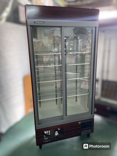 ★ホシザキ リーチイン冷蔵ショーケース RSC-90CT-1B 339L 業務用 リーチインショーケース★