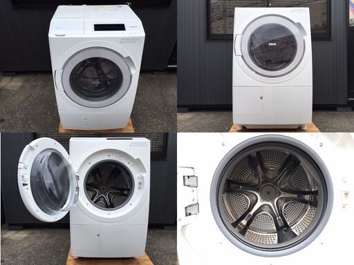 【2024年1月購入品/美品/良品/ドラム式洗濯乾燥機】 HITACHI/日立　最上位モデル　ビッグドラム BD-STX120HL 洗濯12㎏/乾燥6㎏　左開き/ナイアガラ洗浄