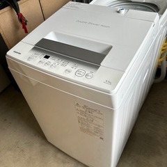 東芝4.5キロ洗濯機