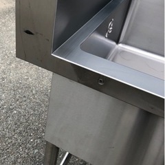 ⭐︎中古品 ダクト付き1槽シンク 900×600×850mm 厨房用品⭐︎