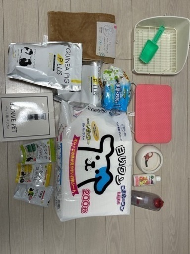 小動物ペット用品一式　モルモット うさぎなど用