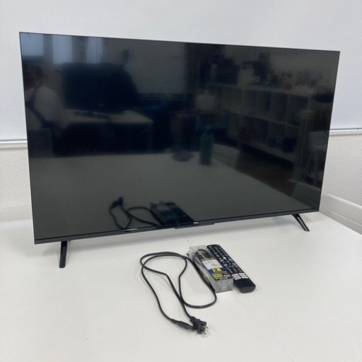 【美品】TCL 43P635 液晶カラーテレビ43型 4Kチューナー内蔵 2024年製 生活家電 地デジ BS CS Google Netflix Hulu U-NEXT ABEMA YouTube  FOD ゲーム 録画