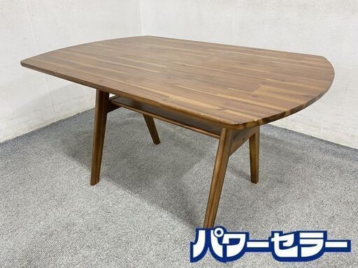 unico/ウニコ SWELLA(スウェラ) ダイニングテーブル W1200 天然木 アカシア材 中古家具 店頭引取歓迎 R8495