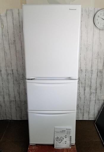 【未使用】Panasonic  冷蔵庫3ﾄﾞｱ 左開き NR-C342C-L-W 2021年製品
