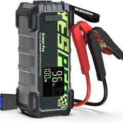 ⭐新品未使用⭐ジャンプスターター 83200mAh大容量 3000Aピーク電流 12V車用ジャンプスターター (最大10.0Lガソリン車・8.0Lディーゼル車大型バイク対応)車のパーツ