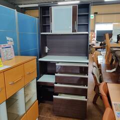 【愛品倶楽部柏店】 NITORI  2枚スライド扉キッチンボード ポスティア100KB