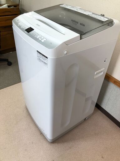 高年式 美品レベル 2022年製 7Kg ハイアール洗濯機 JW-U70HK 高年式】2022年式 7kg ハイアール 洗濯機 JW-U70HK - メルカリ
