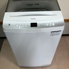 高年式 美品レベル 2022年製　7Kgハイアール洗濯機 JW-U70HK 48194-2-030