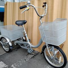 美品！アサヒサイクル 三輪自転車 canary カナリー18 - 自転車 
