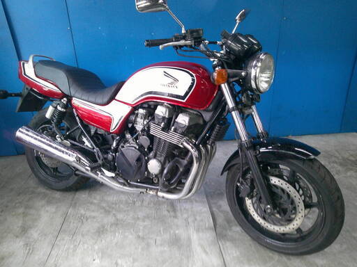 HONDA CB750-2 白/赤 車検予備検対応車 エンジン始動確認 半額配送キャンペーン 期間限定 現状渡し諸経費￥0- 横浜 P-Yard
