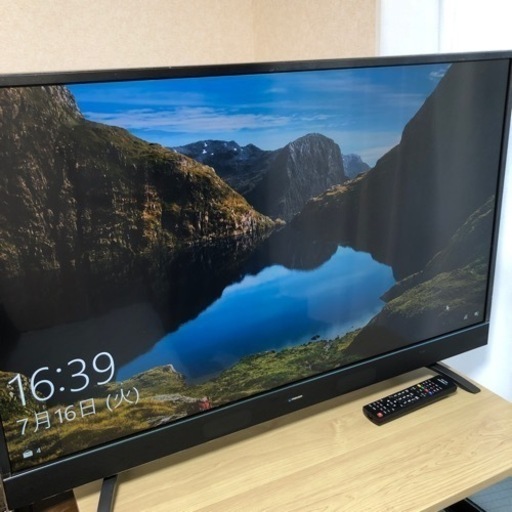 中古Maxzen43V型 地上・BS・110度CSデジタル4K対応液晶テレビ  型番\tJU43SK03(2020年モデル)