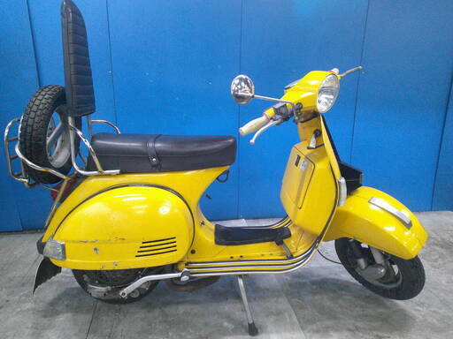 LML スターデラックス4S125 黄  自賠責保険で乗れます 半額配送キャンペーン 現状渡し諸経費￥0 横浜 P-Yard LML スターデラックス4S125 黄 自賠責保険で乗れます 半額配送