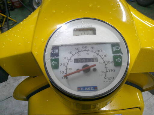 LML スターデラックス4S125 黄 自賠責保険で乗れます 半額配送