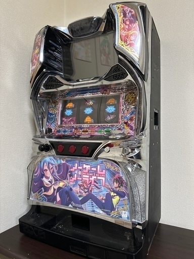 値下げ【愛媛県内配送】Ｓ ノーゲーム・ノーライフ 北電子　パチスロ実機