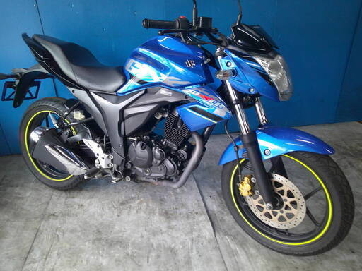 SUZUKI ジクサー150 青  自賠責保険加入で乗れます 半額配送キャンペーン 現状渡し諸経費￥0- 横浜 P-Yard