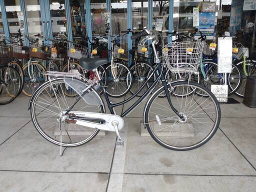 【完売御礼】【大人用】整備済 ブリヂストン 27型内装3段ギア キャスロング 中古自転車 通勤通学向け 黒色 \u003c自転車のオオムラ 静岡店\u003e