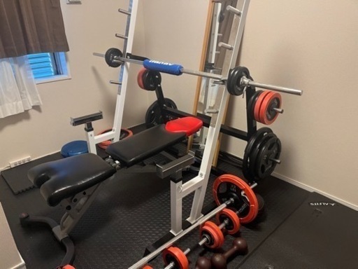 ベンチプレス 一式 きくち専用 ダンベル&ベンチプレス一式 ベンチ