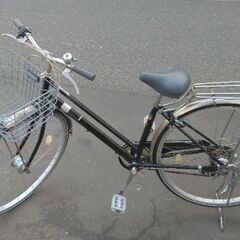 27インチ ? 中古 自転車 10800円 ?6段切替 ?鍵新品 ?オートライト付