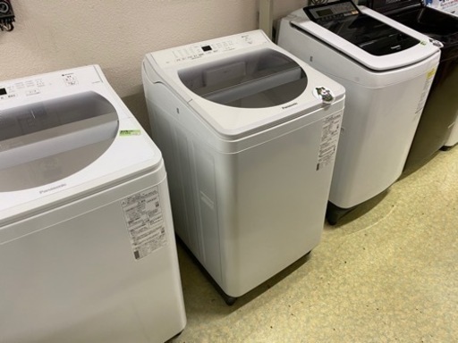 入荷！【キレイ目!洗濯機】パナソニック８Kg NA-FA80H7 【洗濯機･冷蔵庫 高価買取アールワン田川】