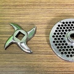 【発送OK】動作良好【なんつね】　ミートチョッパー　MS12S-4 +ミートマスター +チョッパー ナイフ×2個+チョッパープレート２個　■A-3075 発送OK】動作良好【なんつね】 ミートチョッパー MS12S-4 +ミート