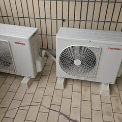 TOSHIBAエアコン6畳１台室外室内セット