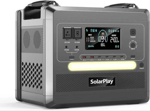 ⭐新品未使用⭐ポータブル電源 2400W 大容量2160Wh/675000mAh
