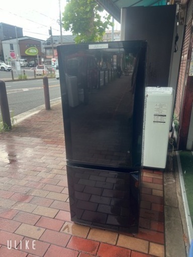 冷蔵庫2ドア　保証付き 配達