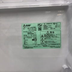 安心の6ヶ月保証付き！MITSUBISHI2ドア冷蔵庫 2019年製 146L 