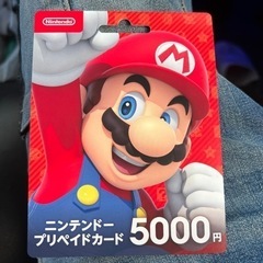 【ネット決済】ニンテンドープリペイドカード　5000円分