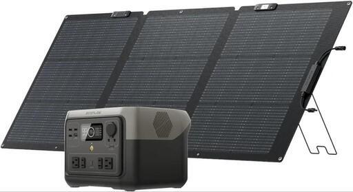 ⭐新品未使用⭐ポータブル電源 ソーラーパネルセット家電 生活家電 発電機