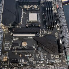 発送可能 【中古】Ryzen9 3900X メモリ64GB B550マザーボードセット